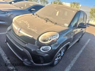 2014 FIAT 500L Trekking with VIN ZFBCFADH1EZ008292, listed as a Copart auction lot 86937454 with 117,921 mi miles and Clean Title. Bid and sale history available at carsss.com. Image 2.