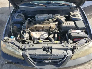 2004 Hyundai Elantra GLS z VIN KMHDN46D94U898709, wystawiony jako Copart lot #84770704 z przebiegiem 216 785 mil mil oraz Szkoda całkowita • Salvage title. Historia ofert i sprzedaży dostępna na DreamBid. Obrazek 11.