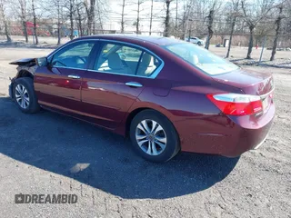 2014 Honda Accord LX with VIN 1HGCR2F34EA308629, listed as a IAAI auction lot 41976263 with 74,329 mi miles and . Bid and sale history available at carsss.com. Image 3.