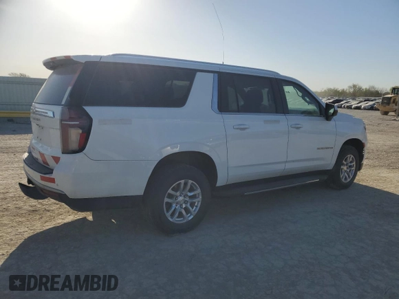 2021 Chevrolet Suburban LS z VIN 1GNSKBKD9MR259044, wystawiony jako Copart lot #51497115 z przebiegiem 369 395 mil mil oraz Czysty tytuł • Clean title. Historia ofert i sprzedaży dostępna na DreamBid. Obrazek 3.