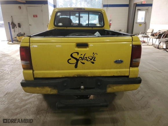 1996 Ford Ranger XLT with VIN 1FTCR10X5TPB17610, listed as a Copart auction lot 42494995 with 309,472 mi miles and Salvage Title. Bid and sale history available at carsss.com. Image 6.