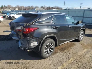 2020 Lexus RX with VIN 2T2HZMDA7LC223550, listed as a Copart auction lot 48461155 with 56,202 mi miles and Salvage Title. Bid and sale history available at carsss.com. Image 3.