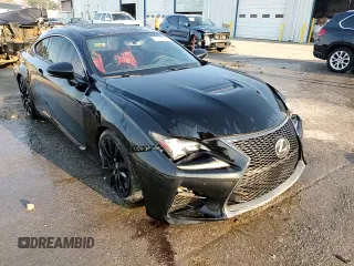2015 Lexus RC F with VIN JTHHP5BC0F5000805, listed as a Copart auction lot 48708595 with 111,921 mi miles and Salvage Title. Bid and sale history available at carsss.com. Image 15.