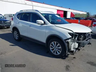 2018 Nissan Rogue SV with VIN KNMAT2MV4JP517582, listed as a IAAI auction lot 41730474 with 88,003 mi miles. Bid and sale history available at carsss.com. Image 1.