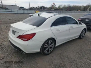 2014 Mercedes-Benz CLA 250 with VIN WDDSJ4EB6EN058556, listed as a Copart auction lot 54041575 with 91,507 mi miles and Salvage title. Bid and sale history available at DreamBid. Image 3.