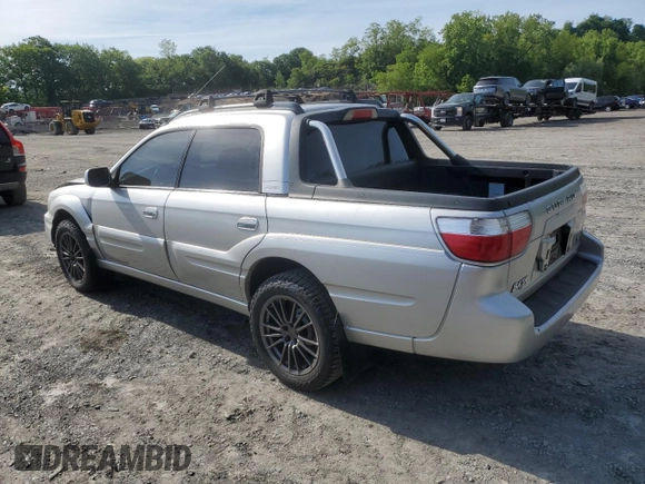 2003 Subaru Baja z VIN 4S4BT61C937108961, wystawiony jako Copart lot #57433465 z przebiegiem 242 989 mil mil oraz Czysty tytuł • Clean title. Historia ofert i sprzedaży dostępna na DreamBid. Obrazek 2.