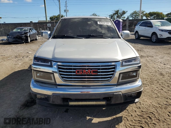 2012 GMC Canyon SLE1 with VIN 1GTD5MFE9C8108474, listed as a Copart auction lot 82650124 with 219,772 mi miles and Salvage Title. Bid and sale history available at carsss.com. Image 5.