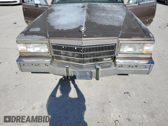 1990 Cadillac Brougham z VIN 1G6DW5476LR727151, wystawiony jako Copart lot #88145665 z przebiegiem Nie podano mil oraz Tytuł czysty. Historia ofert i sprzedaży dostępna na DreamBid. Obrazek 11.