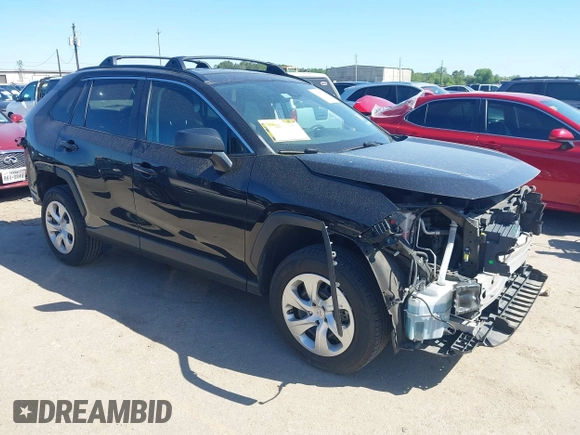 2020 Toyota RAV4 LE with VIN 2T3H1RFV6LW087846, listed as a IAAI auction lot 41957562 with 121,467 mi miles and . Bid and sale history available at DreamBid. Image 1.
