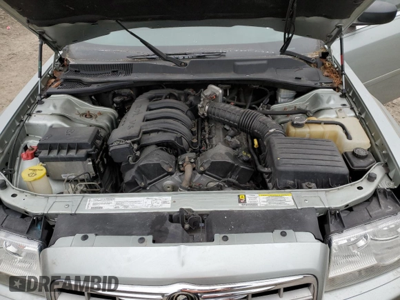 2006 Chrysler 300 with VIN 2C3KA43R96H484072, listed as a Copart auction lot 45099985 with 0 mi miles and Salvage Title. Bid and sale history available at carsss.com. Image 11.