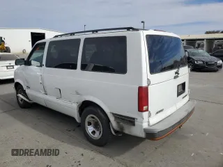 2002 Chevrolet Astro with VIN 1GNDM19X12B130153, listed as a Copart auction lot 78540554 with 176,023 mi miles and Salvage Title. Bid and sale history available at carsss.com. Image 2.