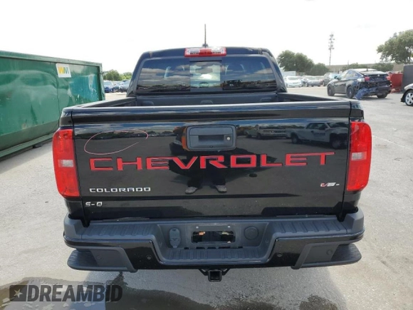 2022 Chevrolet Colorado 2WD Z71 with VIN 1GCGSDEN3N1203499, listed as a Copart auction lot 61243365 with 22,903 mi miles and Salvage title. Bid and sale history available at DreamBid. Image 6.