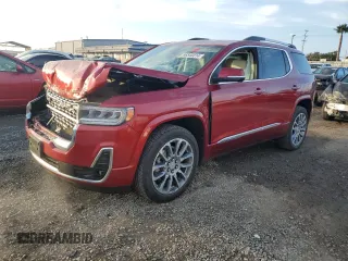 2022 GMC Acadia Denali with VIN 1GKKNPLS7NZ160142, listed as a Copart auction lot 86545014 with 25,424 mi miles and Salvage Title. Bid and sale history available at carsss.com. Image 1.
