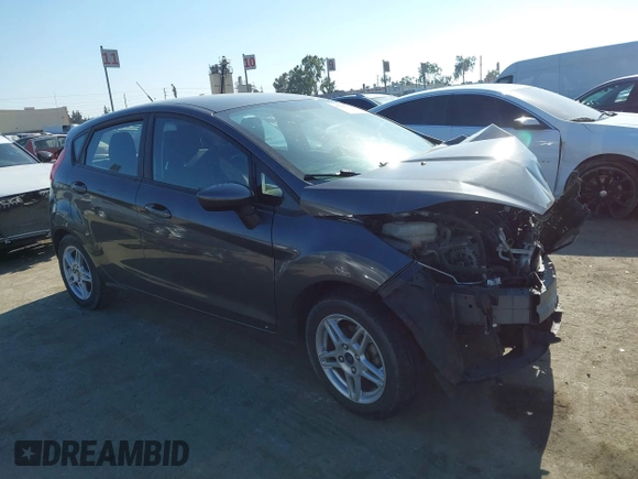 2019 Ford Fiesta SE with VIN 3FADP4EJ7KM122981, listed as a IAAI auction lot 40235576 with Not Provided miles and . Bid and sale history available at carsss.com. Image 1.