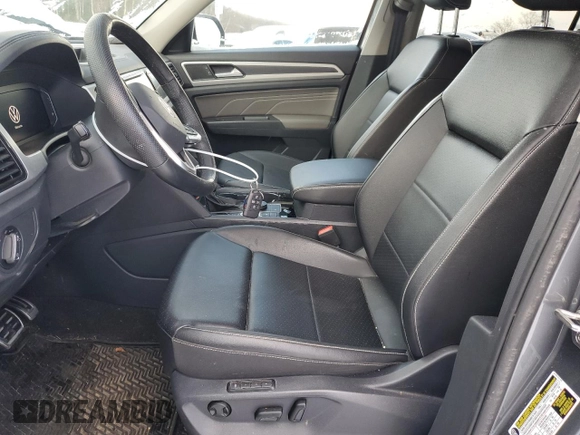 2023 Volkswagen Atlas SEL R-Line Black with VIN 1V2SR2CA3PC552727, listed as a Copart auction lot 42761695 with 31,063 mi miles and Salvage title. Bid and sale history available at DreamBid. Image 7.
