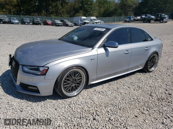 2016 Audi S4 Premium Plus with VIN WAUBGAFLXGA004778, listed as a Copart auction lot 75224384 with 119,790 mi miles and Salvage Title. Bid and sale history available at carsss.com. Image 1.