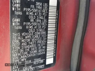 2010 Nissan Cube S z VIN JN8AZ2KR3AT168494, wystawiony jako Copart lot #49542155 z przebiegiem 96 675 mil mil oraz Szkoda całkowita • Salvage title. Historia ofert i sprzedaży dostępna na DreamBid. Obrazek 13.