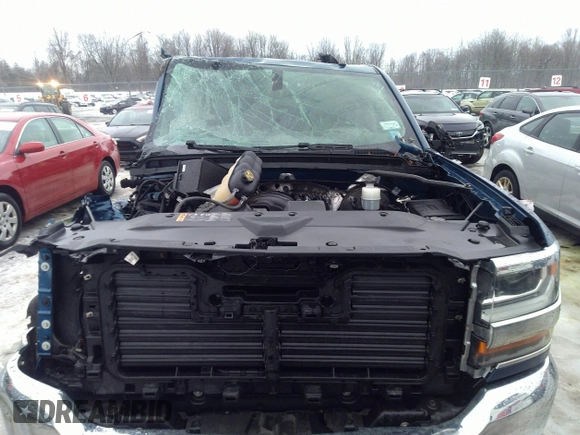 2017 Chevrolet Silverado 1500 Work Truck with VIN 1GCVKNEH7HZ265081, listed as a IAAI auction lot 41655075 with 144,207 mi miles. Bid and sale history available at carsss.com. Image 6.