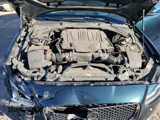 2017 Jaguar XF 35t Prestige with VIN SAJBE4BV2HCY34812, listed as a Copart auction lot 82416134 with 56,955 mi miles and Salvage Title. Bid and sale history available at carsss.com. Image 11.