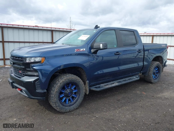 2019 Chevrolet Silverado 1500 LT Trail Boss with VIN 1GCPYFED1KZ307097, listed as a IAAI auction lot 41733438 with 62,660 mi miles. Bid and sale history available at carsss.com. Image 2.