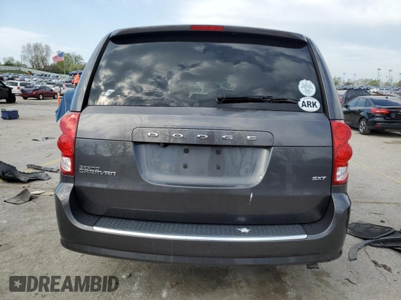 2014 Dodge Grand Caravan SXT 30th Anniversary with VIN 2C4RDGCG4ER285294, listed as a Copart auction lot 52109205 with 196,331 mi miles and Salvage Title. Bid and sale history available at DreamBid. Image 6.
