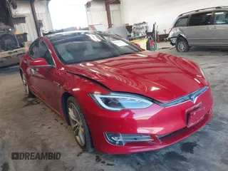 2016 Tesla Model S 90D with VIN 5YJSA1E24GF141543, listed as a IAAI auction lot 42045333 with Not Provided miles and . Bid and sale history available at DreamBid. Image 1.