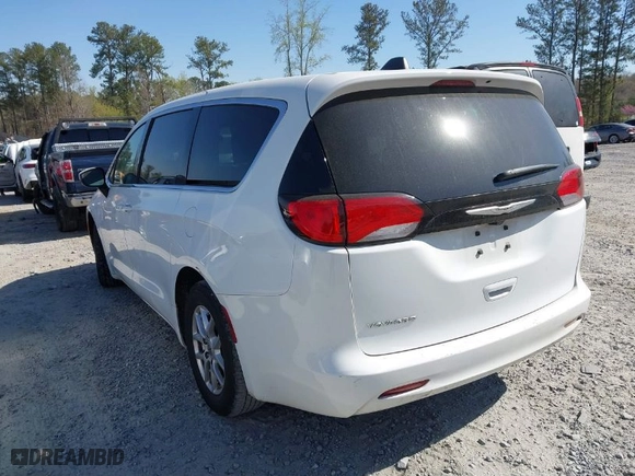 2023 Chrysler Voyager LX with VIN 2C4RC1CG7PR551071, listed as a IAAI auction lot 41889400 with 81,579 mi miles. Bid and sale history available at carsss.com. Image 3.