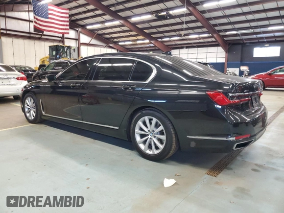 2020 BMW 7 Series 740i xDrive with VIN WBA7T4C06LGG62749, listed as a Copart auction lot 83454364 with 209,536 mi miles and Clean title. Bid and sale history available at DreamBid. Image 2.