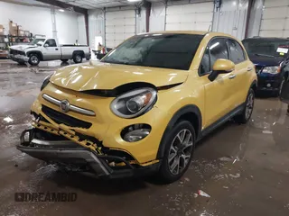 2016 FIAT 500X Trekking with VIN ZFBCFXCT8GP367324, listed as a IAAI auction lot 41570094 with 101,537 mi miles and . Bid and sale history available at DreamBid. Image 17.