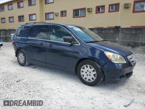 2007 Honda Odyssey LX z VIN 5FNRL382X7B082143, wystawiony jako Copart lot #61271825 z przebiegiem 236 594 mil mil oraz Szkoda całkowita • Salvage title. Historia ofert i sprzedaży dostępna na DreamBid. Obrazek 4.