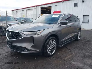 2023 Acura MDX w/Advance Package with VIN 5J8YE1H89PL015997, listed as a IAAI auction lot 41208048 with 18,630 mi miles. Bid and sale history available at carsss.com. Image 2.