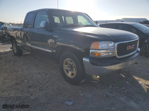 2002 GMC Sierra 1500 SLE with VIN 2GTEC19V621166340, listed as a Copart auction lot 83235214 with 0 mi miles and Salvage Title. Bid and sale history available at carsss.com. Image 4.