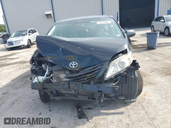 2014 Toyota Sienna L with VIN 5TDZK3DC8ES504985, listed as a Copart auction lot 56174035 with 185,955 mi miles and Salvage title. Bid and sale history available at DreamBid. Image 5.