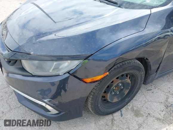 2019 Honda Civic LX with VIN 2HGFC2F61KH564474, listed as a IAAI auction lot 42156385 with 239,694 mi miles and . Bid and sale history available at DreamBid. Image 6.