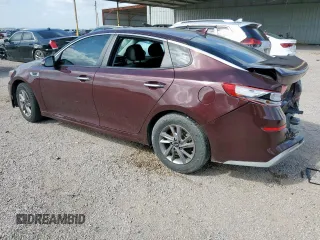 2020 Kia Optima LX with VIN 5XXGT4L35LG430533, listed as a Copart auction lot 60634995 with 58,376 mi miles and Clean title. Bid and sale history available at DreamBid. Image 2.