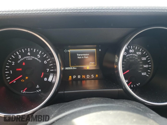 2018 Ford Mustang GT Premium with VIN 1FATP8FF0J5107899, listed as a Copart auction lot 86661934 with 62,200 mi miles and Salvage title. Bid and sale history available at DreamBid. Image 9.