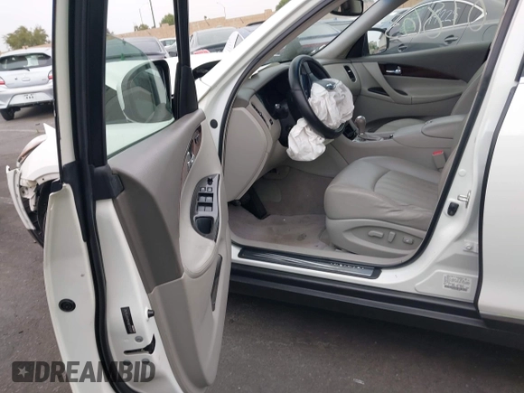 2010 Infiniti EX Journey with VIN JN1AJ0HP4AM703066, listed as a IAAI auction lot 41987863 with Not Provided miles and . Bid and sale history available at DreamBid. Image 5.