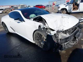2024 Lexus LC with VIN JTHBP5AY8RA110323, listed as a IAAI auction lot 41097183 with 8,319 mi miles. Bid and sale history available at carsss.com. Image 14.