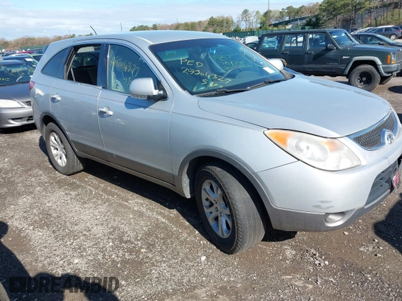 2008 Hyundai Veracruz GLS with VIN KM8NU13C08U077053, listed as a IAAI auction lot 42142293 with Not Provided miles and . Bid and sale history available at DreamBid. Image 1.