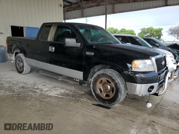 2006 Ford F-150 XL with VIN 1FTPX12V46NA89334, listed as a Copart auction lot 62202695 with Not provided miles and Salvage title. Bid and sale history available at DreamBid. Image 4.