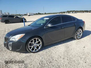 2016 Buick Regal GS with VIN 2G4GU5GX9G9108678, listed as a Copart auction lot 80263184 with 124,256 mi miles and Salvage Title. Bid and sale history available at carsss.com. Image 1.