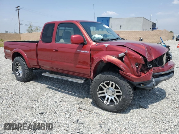 2002 Toyota Tacoma PreRunner z VIN 5TESN92N82Z094509, wystawiony jako Copart lot #55161845 z przebiegiem 139 087 mil mil oraz Szkoda całkowita • Salvage title. Historia ofert i sprzedaży dostępna na DreamBid. Obrazek 4.