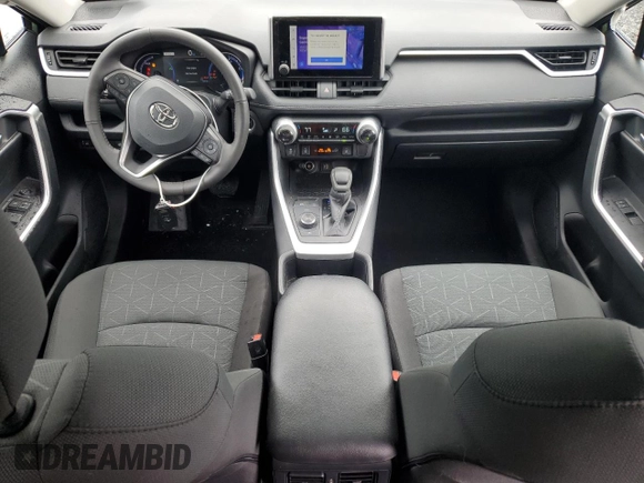 2024 Toyota RAV4 Hybrid LE with VIN 2T3UWRFV2RW233698, listed as a Copart auction lot 58485325 with 6,873 mi miles and Salvage title. Bid and sale history available at DreamBid. Image 8.