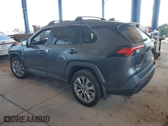 2021 Toyota RAV4 XLE Premium with VIN 2T3C1RFV4MC092721, listed as a Copart auction lot 56980835 with 31,640 mi miles and Salvage title. Bid and sale history available at DreamBid. Image 2.
