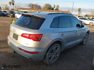 2020 Audi Q5 Premium Plus with VIN WA1BNAFY2L2063164, listed as a IAAI auction lot 41218376 with 42,515 mi miles. Bid and sale history available at carsss.com. Image 13.