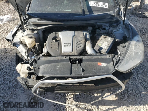 2015 Hyundai Veloster Turbo z VIN KMHTC6AE4FU221891, wystawiony jako Copart lot #58857565 z przebiegiem 144 671 mil mil oraz Szkoda całkowita • Salvage title. Historia ofert i sprzedaży dostępna na DreamBid. Obrazek 11.