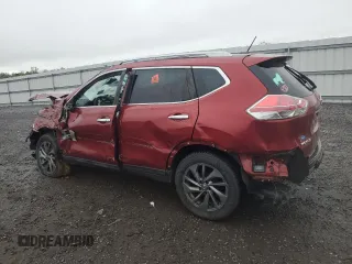 2016 Nissan Rogue SV z VIN 5N1AT2MV5GC842527, wystawiony jako Copart lot #51506105 z przebiegiem 98 047 mil mil oraz Szkoda całkowita • Salvage title. Historia ofert i sprzedaży dostępna na DreamBid. Obrazek 2.