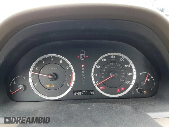 2009 Honda Accord LX-P с VIN 1HGCP26499A082138, выставлен на аукционе Copart как лот 55054935 с пробегом 124 554 миль миль и Списание • Salvage title. История ставок и продаж доступна на DreamBid. Изображение 9.