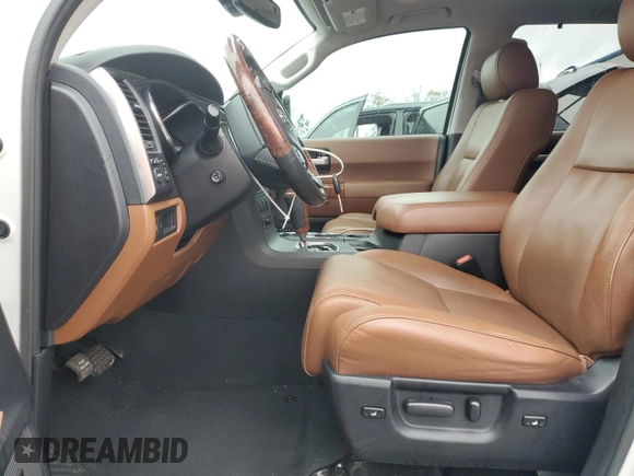 2019 Toyota Sequoia Platinum with VIN 5TDDY5G11KS168154, listed as a Copart auction lot 84562834 with 80,463 mi miles and Salvage Title. Bid and sale history available at carsss.com. Image 7.