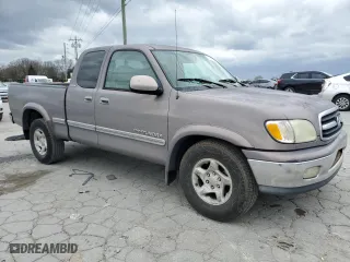 2001 Toyota Tundra Ltd with VIN 5TBRT38121S201676, listed as a Copart auction lot 49929835 with 271,168 mi miles and Salvage Title. Bid and sale history available at carsss.com. Image 4.